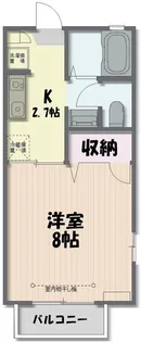 メゾン・ド・ラフォーレ【1階】の間取り