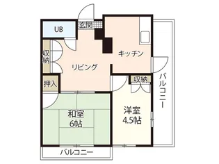 第2アソヌママンション【3階】の間取り