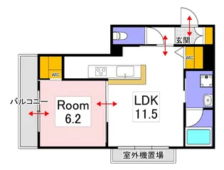 ShaMaisonGrand七日市【3階】の間取り