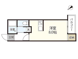 豊明ビル【2階】の間取り