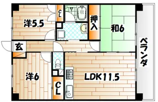 アブニール篠崎第2ビル【3階】の間取り