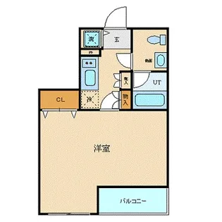 プレール・ドゥーク浅草【2階】の間取り