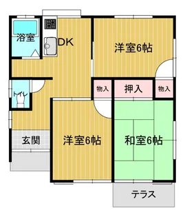 群馬県伊勢崎市茂呂町2【一戸建】の間取り