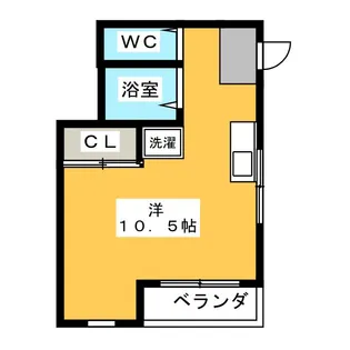 日東ビル【1階】の間取り