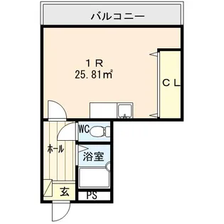 マルベリープレーンハイツ【2階】の間取り