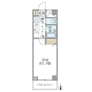 メインステージ広尾【3階】の間取り