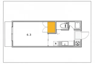 マンションサクセス【2階】の間取り