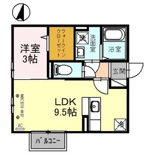 マリーローラン【2階】の間取り