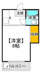 商大前コーポ【3階】の間取り