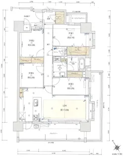 アクタス籠町グランミライ【4階】の間取り