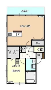 たんぽぽコーポ藤木B棟【2階】の間取り
