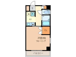 ドミ-ル神谷【1階】の間取り