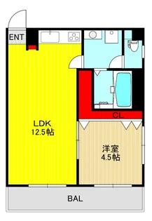 永井マンション【2階】の間取り