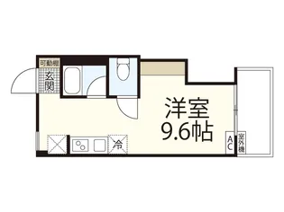 第1コーポ古屋【3階】の間取り