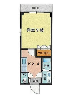 サンパティオ【1階】の間取り