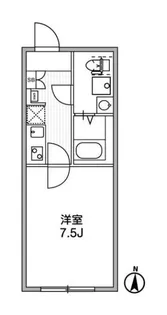 アルティザ西大井ソノリテ【2階】の間取り