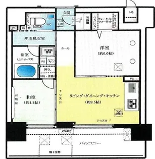 エイジングコート有馬【8階】の間取り