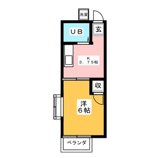 ブルーヒル【2階】の間取り