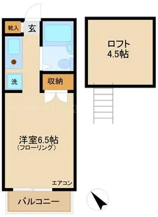 ガーデンハイツNo.5【2階】の間取り
