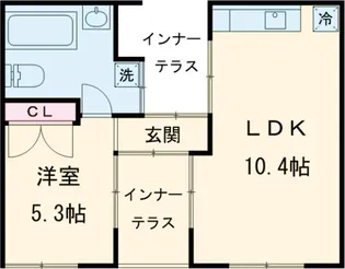 KMA【2階】の間取り