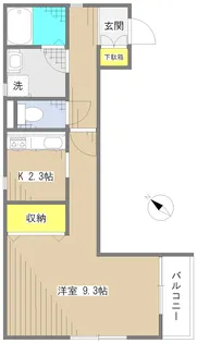 アーバン江古田【1階】の間取り