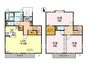 埼玉県さいたま市大宮区三橋2【一戸建】の間取り