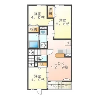 Ark II【2階】の間取り