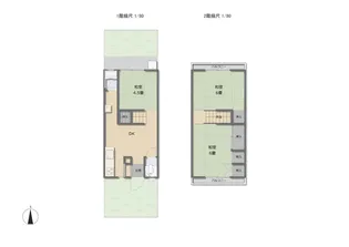 大阪府三島郡島本町広瀬2【一戸建】の間取り