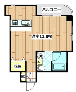 神奈川県横浜市神奈川区片倉5【マンション】の間取り