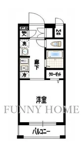 東京都目黒区中央町2【マンション】の間取り