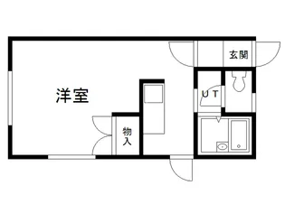 アロハ奥野【1階】の間取り