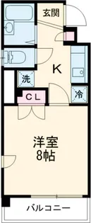 エステート東池袋【1階】の間取り