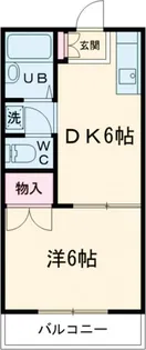 ホワイトハウス【2階】の間取り