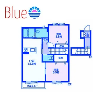 神奈川県藤沢市本藤沢6【アパート】の間取り