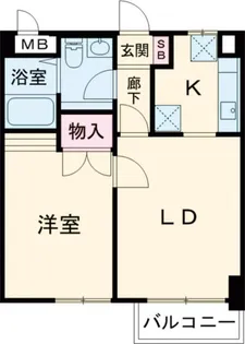 調布パークス【1階】の間取り