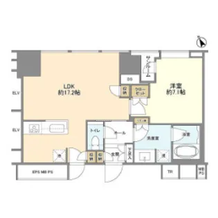 東京都千代田区神田淡路町2【マンション】の間取り
