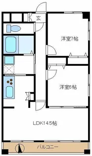 Belle Fleur【5階】の間取り