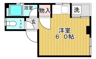 ミヤコハイツ【3階】の間取り