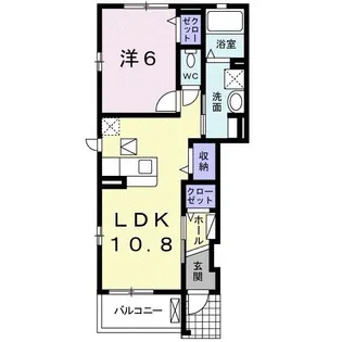 パーチェ【1階】の間取り
