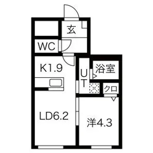 晴蔵MIYANOSAWA(ハレクラミヤノサワ)【2階】の間取り
