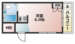 第2シャルム【3階】の間取り