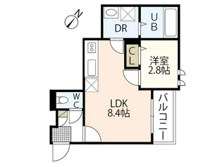 REGALEST Mare廿日市【3階】の間取り