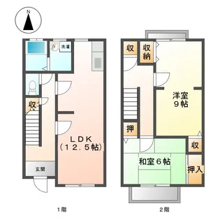 三重県津市渋見町【一戸建】の間取り