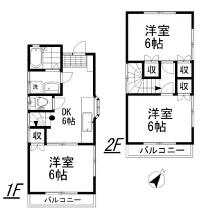 埼玉県桶川市泉1【一戸建】の間取り