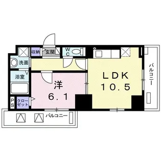 アビタ・ヴァン【3階】の間取り