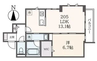 ダイワフラットIII【2階】の間取り