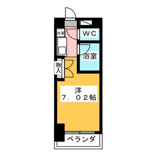 ブロンズ森島【3階】の間取り