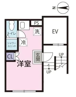 ソナーレフォレスタ馬込【1階】の間取り