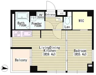 IL RISO【3階】の間取り