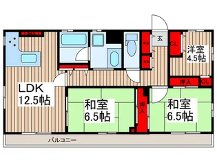 モアクレスト【3階】の間取り